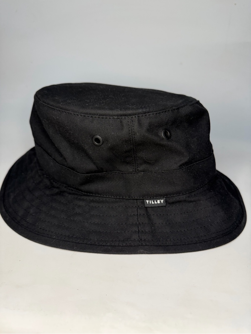 Tilley Black Cotton Bucket Hat - Classic Men's Hat